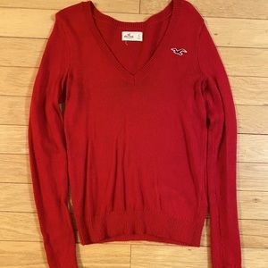 Hollister V-neck sweater size S